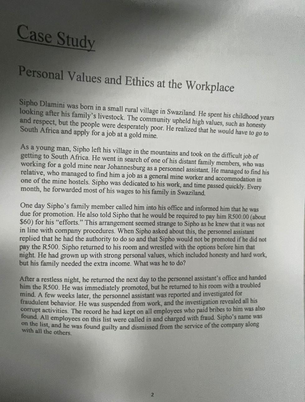 1. Describe the big five model and explain how