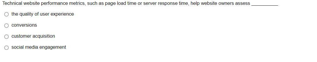 ##*4** Technical website performance metrics....