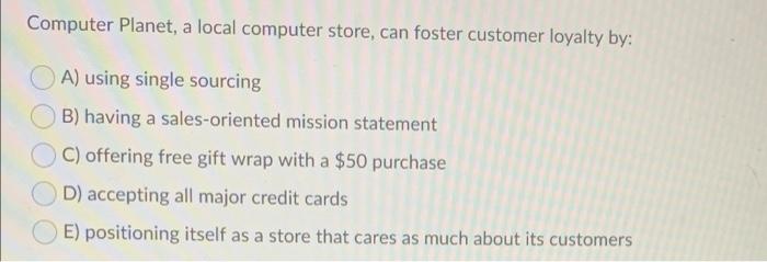 Computer Planet, a local computer store, can