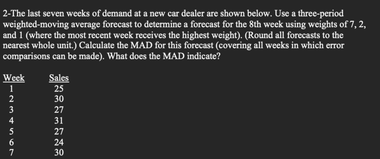 please solve by formula calculation not excel