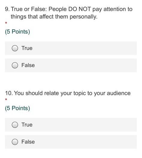 need answers 7. Should you relate your subject to