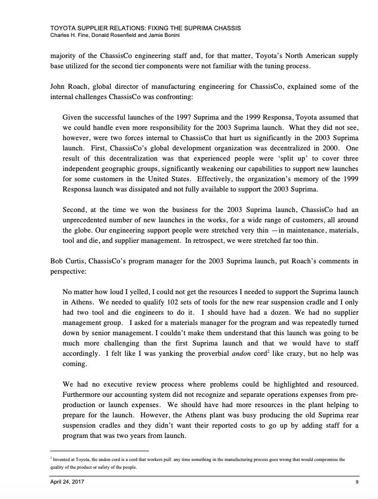 After Reading the Case. Clearly answer the