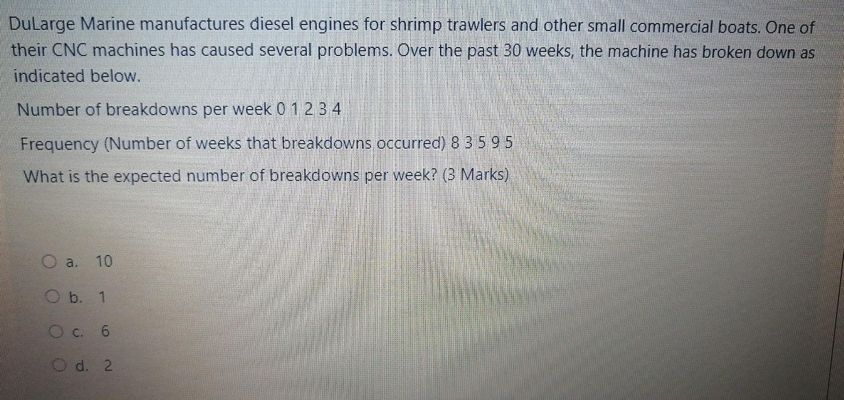 DuLarge Marine manufactures diesel engines for