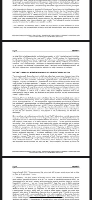 You have been retained by a set of investors to