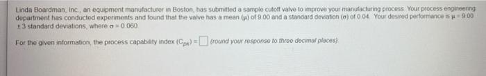 Linda Boardman, Inc., an equipment manufactuter