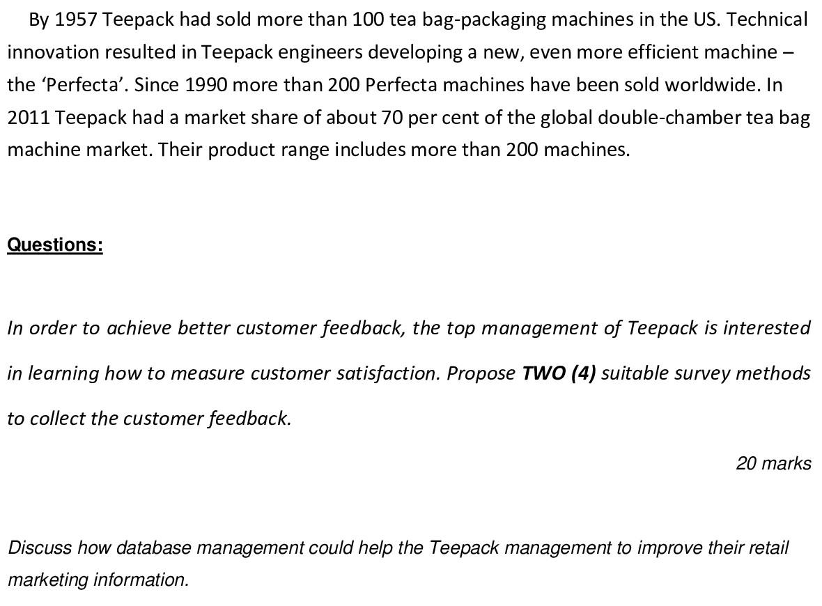 Case Study: Teepack special machine GmbH: