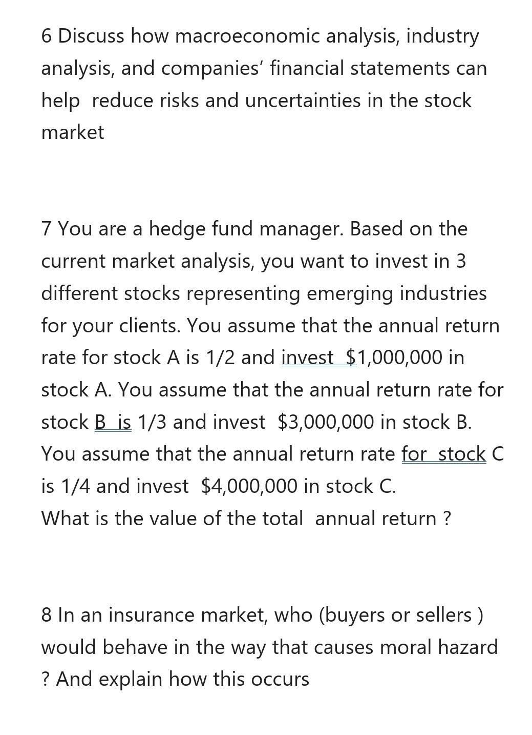 this is a 3 part question (DO NOT GOOGLE) I WANT