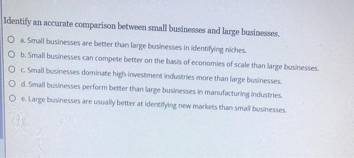 Which of the following is an advantage of buying