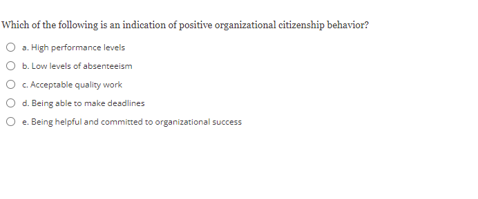 Which of the following is an indication of