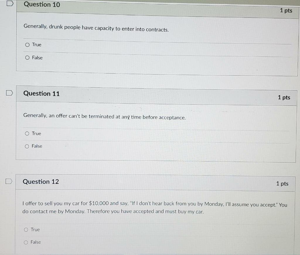 Question 7 1 pts Even if you cannot meet all of