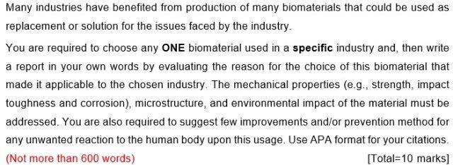 Many industries have benefited from production of