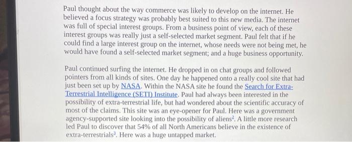 Read the short caselet attached below and write a