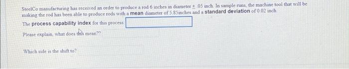 Steelco manufacturing has received an order to