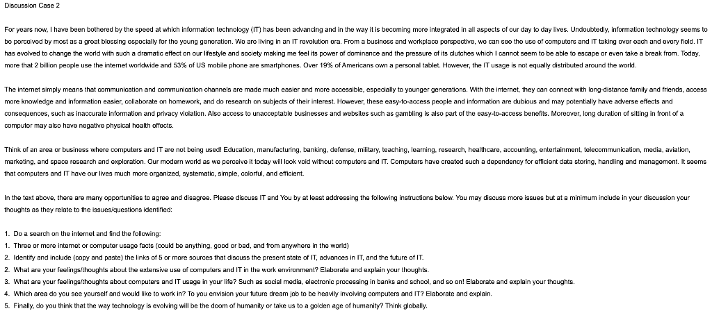 computer may also have negative physical health