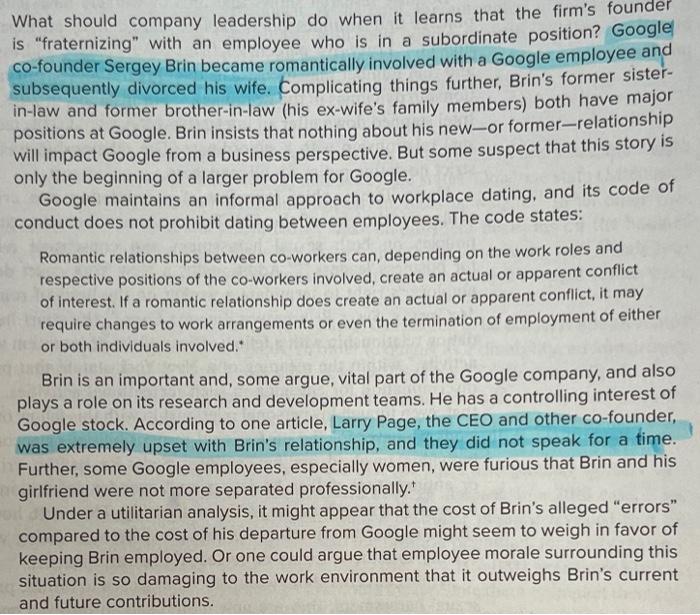Need help with question 1 What should company