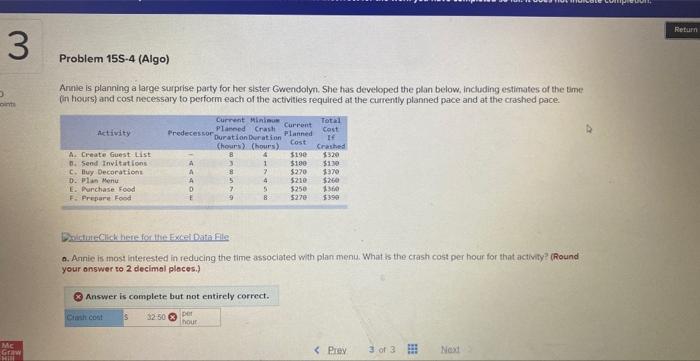 Annie is planning a large surprise party for her