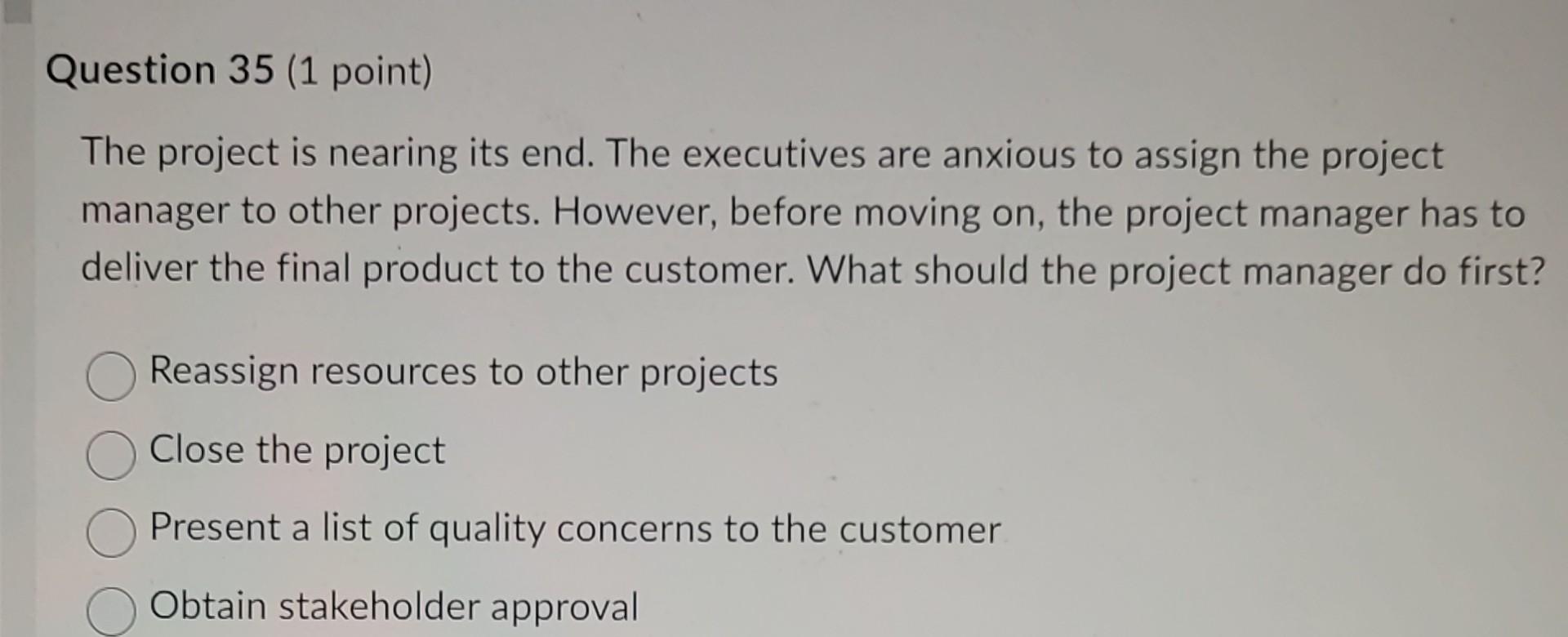Jimmy Valanta, project manager, failed to