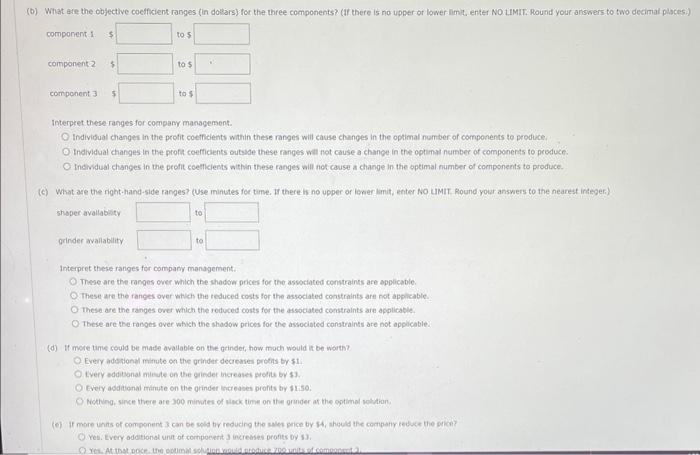 Wolimer Manufacturing makes three components for