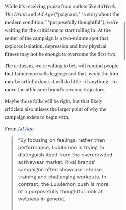 Read the following article 