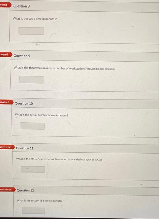 USE THIS INFORMATION FOR THE FOLLOWING 5