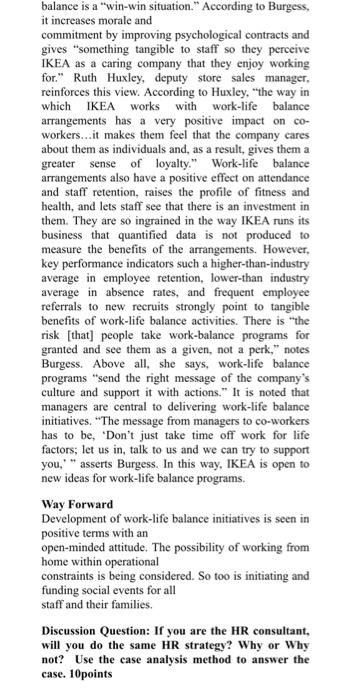 Human resource management 1. Point of View ( Who