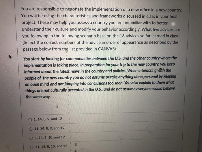 Lessons in Global Leadership and Management at As