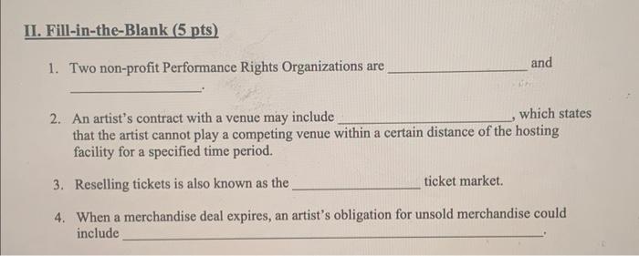 1. Two non-profit Performance Rights