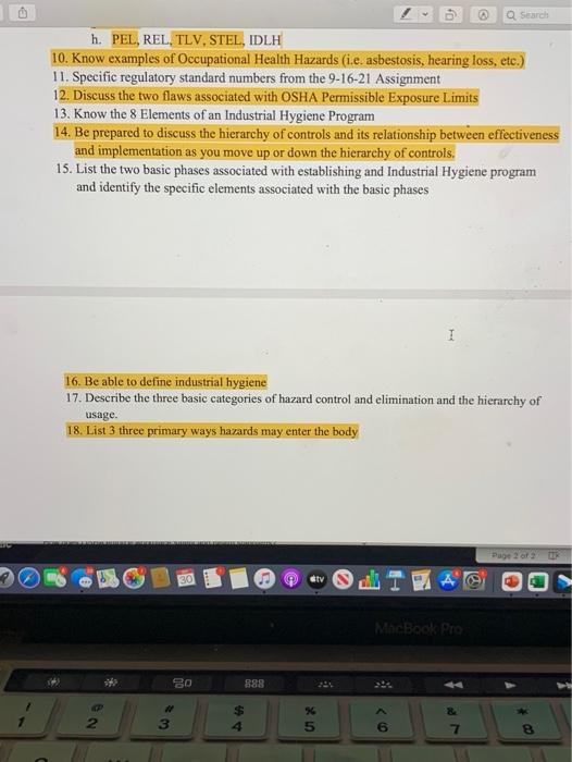 1. Identify the early pioneers in the profession