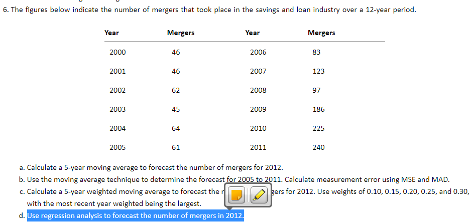 6. The figures below indicate the number of