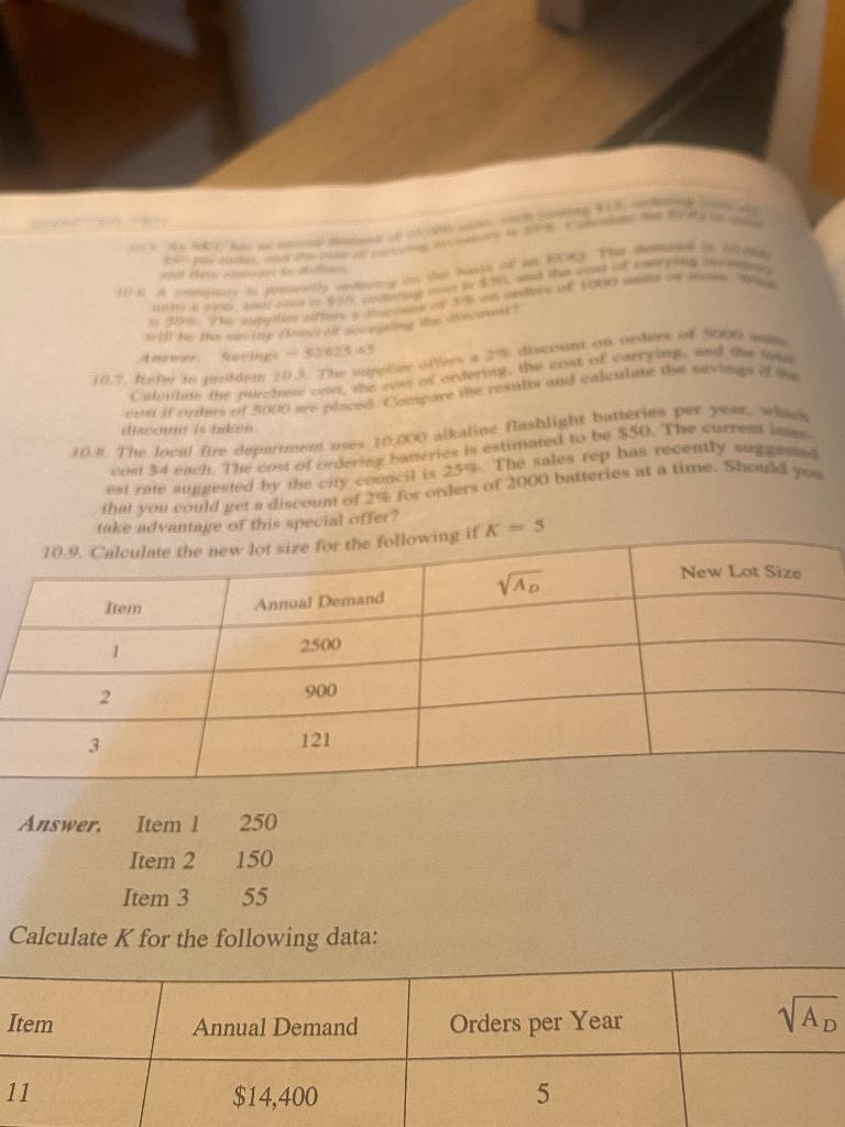 a. The local fire deparmem w 10.000 alkaline has