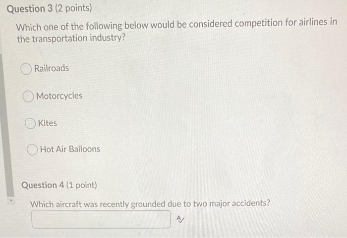Question 8 (2 points) Marketing myopia is when we