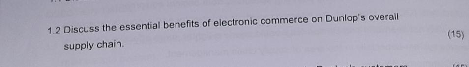 1.2. Discuss the essential benefits of the
