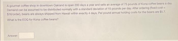 A gourmet coffee shop in downtown Oakland is open