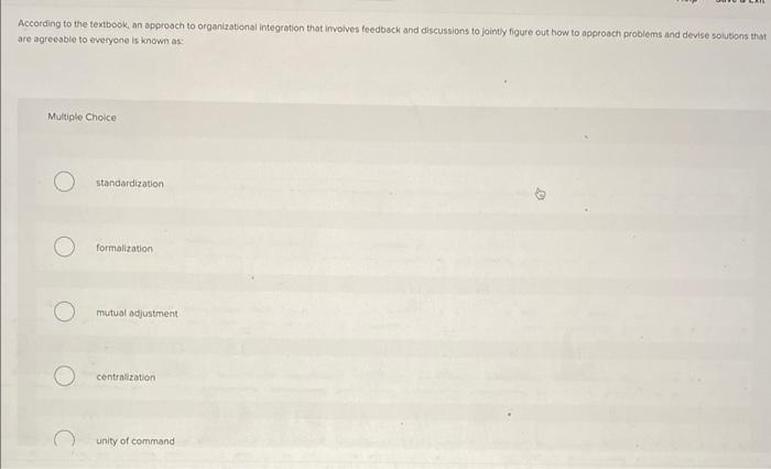 According to the textbook, an opproach to