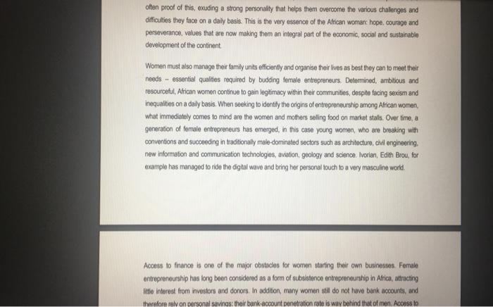 Read the case study below and answer the