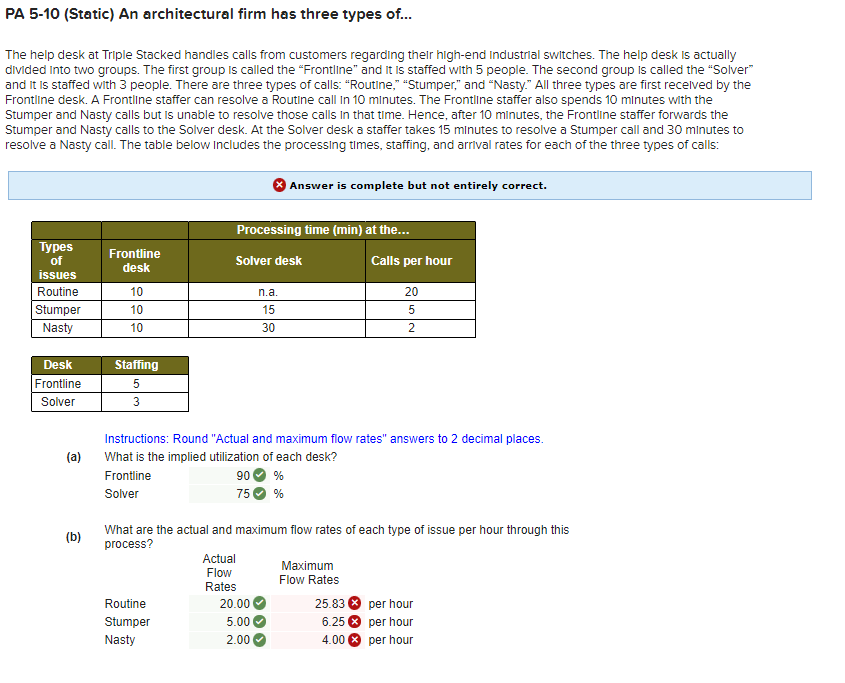 Need help on Question B on Maximum flow rates PA