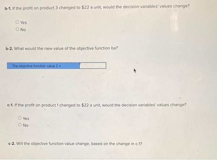 Given this linear programming model, solve the