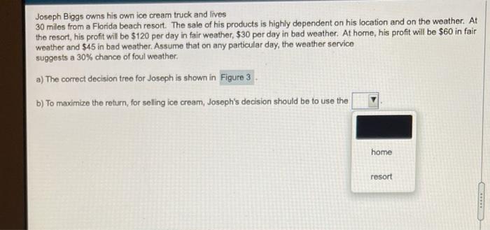 Joseph Biggs owns his own ice cream truck and