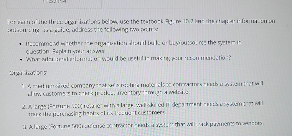 Textbook : Managing & using information systems.