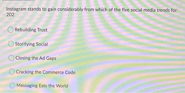 Instagram stands to gain considerably from which