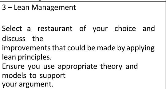 Select any restaurant which is known globally and