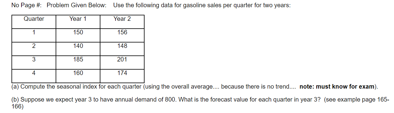 Page 180 #5-35 Using this data, do the following