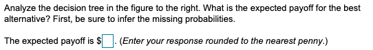 Analyze the decision tree in the figure to the