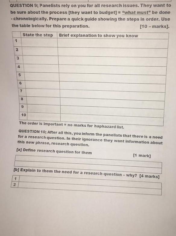 QUESTION 4 [a] The organization you work for