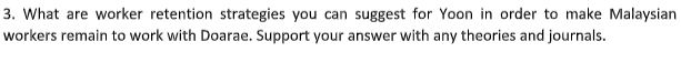 3. What are worker retention strategies you can