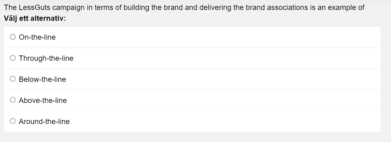 The launch of Swedish brand LessGutsBeer