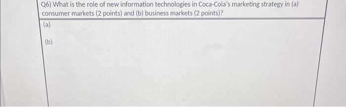 Q6) What is the role of new information