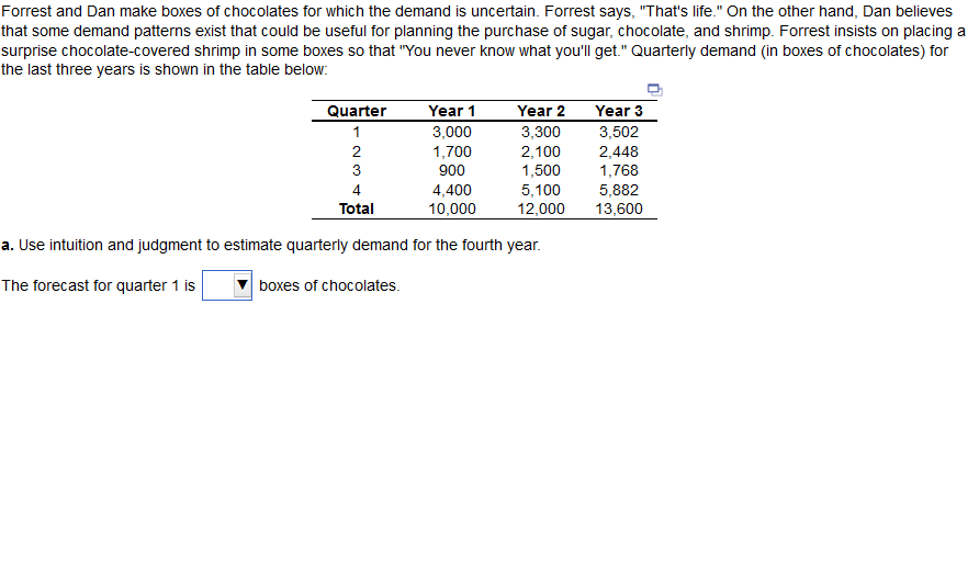 Forrest and Dan make boxes of chocolates for