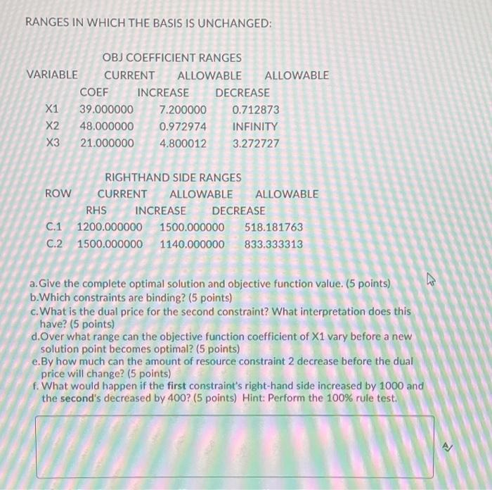 Question 8 (30 points) Listen Use the following