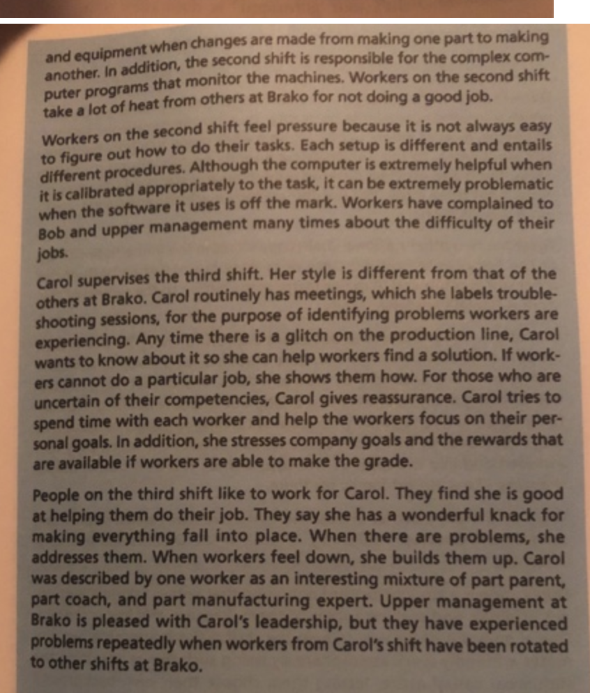 Explain what might happen to the subordinates if